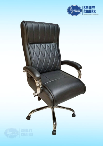 Packet Rexine Chairs (Black, Brown, Rust) - packet spring chair black