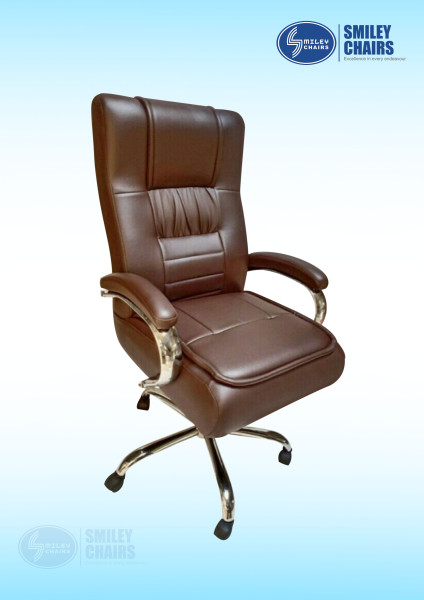 Packet Rexine Chairs (Black, Brown, Rust) - Packet Rexine Chairs Brown