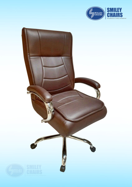 Packet Rexine Chairs (Black, Brown, Rust) - Packet Rexine Chairs Brown