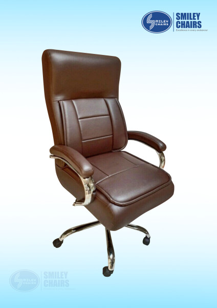 Packet Rexine Chairs (Black, Brown, Rust) - Packet Rexine Chairs Brown