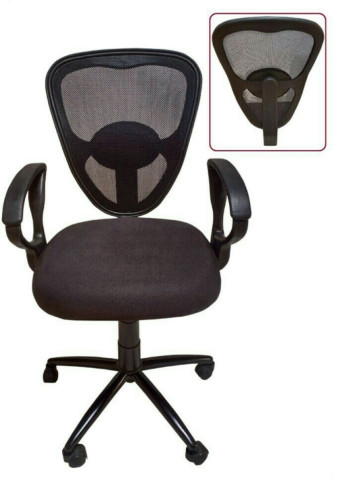 Heart Mesh Chair - Heart Mesh Chair Black