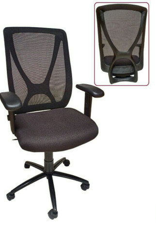 'X' Mesh Chair - 'X' Mesh Chair Black