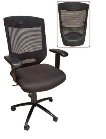 Yuva Mesh Chair - Yuva Mesh Chair Black