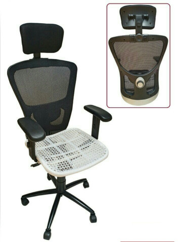 Jazz H/B - Seat /White Wire Chair - Jazz H/B -Seat /white Wire Chair Black