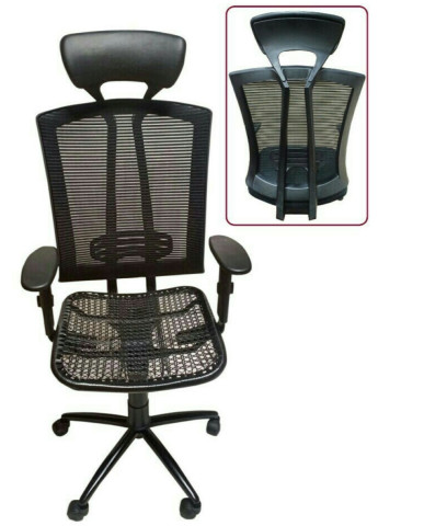 Vibe H/B - Seat Black Wire Chair - Vibe H/B -Seat Black Wire Chair