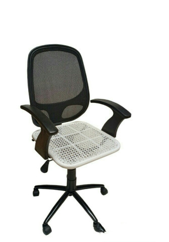 802 Mesh -Seat / White Wire Chair - 802 Mesh - Seat White Chair