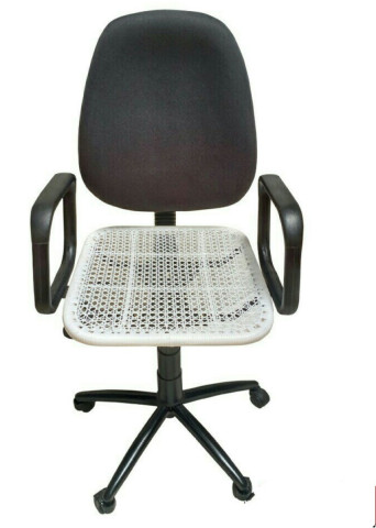 801 Cushion-Seat / White Wire Chair - 801 Cushion-Seat White Wire Chair