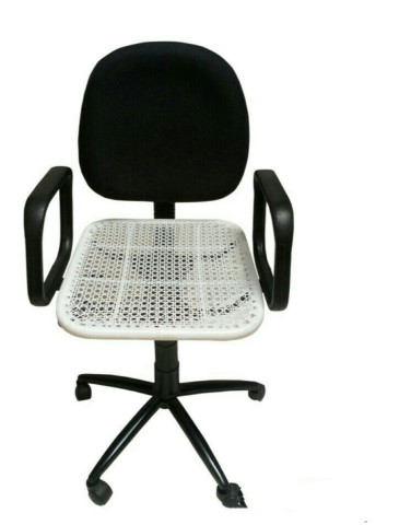 802 Cushion-Seat / White Wire Chair - 802 Cushion-Seat White Wire Chair