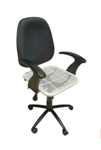 802 Cushion-Seat / White Wire Chair - 802 Cushion-Seat White Wire Chair