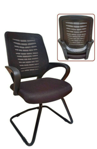 805 Mesh Visitor Chair - 805 Mesh Visitor Chair Black