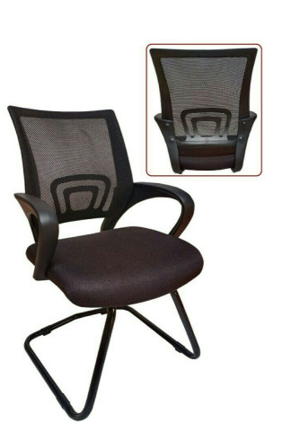 804 Mesh Visitor Chair - 804 Mesh Visitor Chair Black