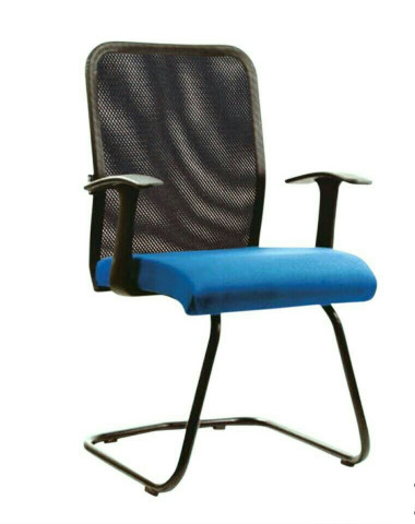 Netted M/B Visitor Chair - Netted M/ B Visitor Chair Black