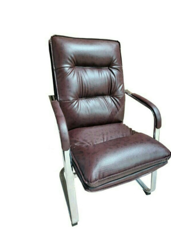 Visitor Chair - D070(Black and Brown - Visitor Chair - D026 Brown