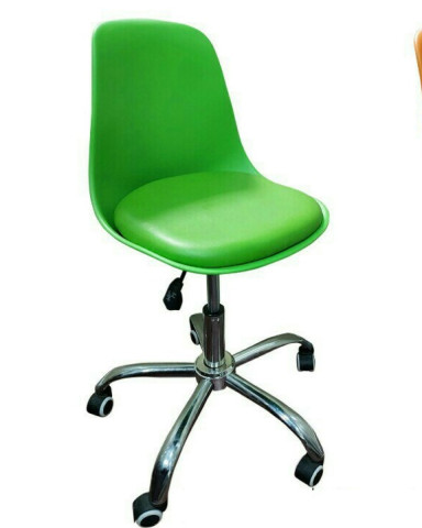 Revolving Shell Chair Green - Revolving Shell Chair Green